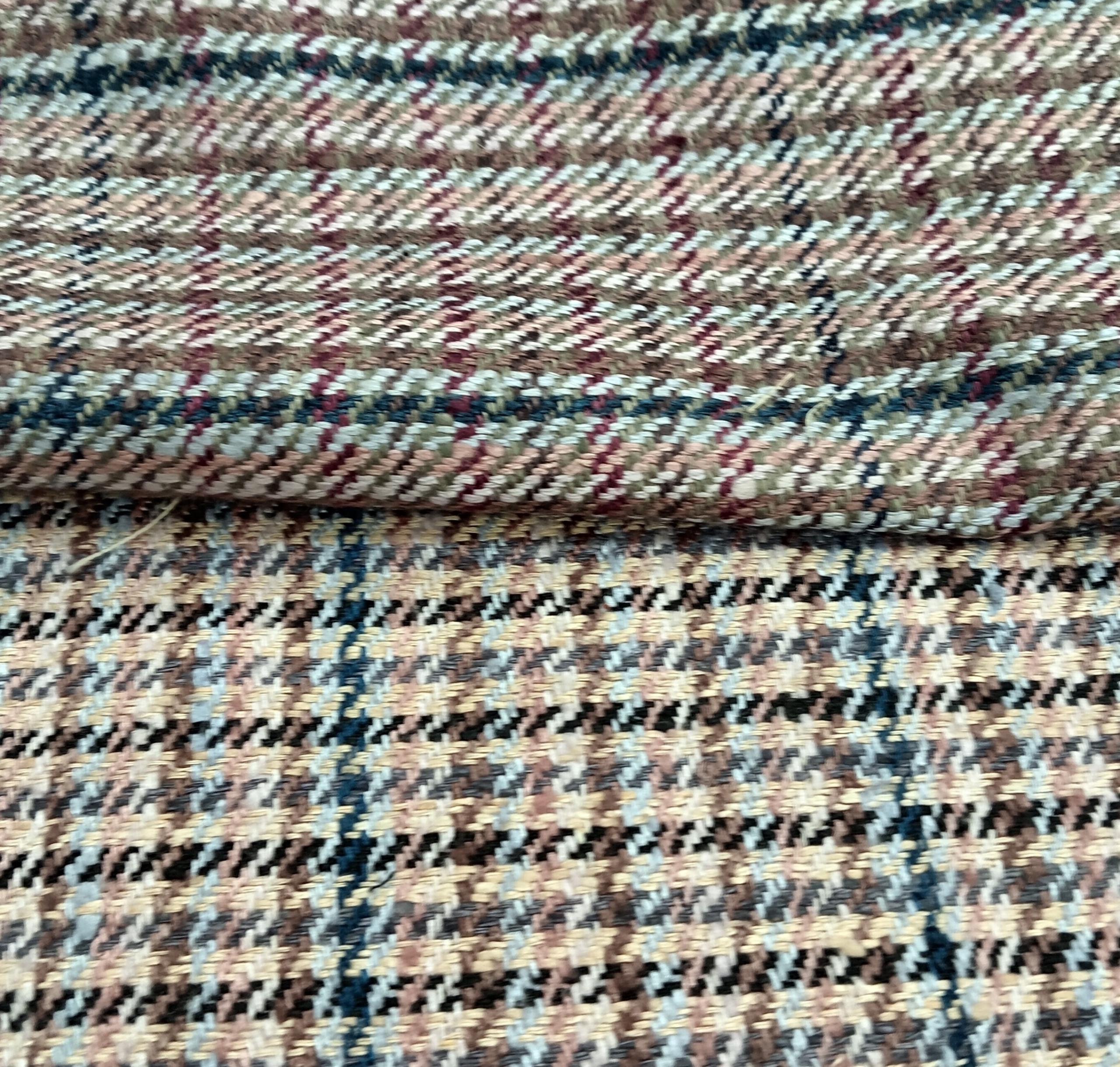 3 Col Warp Stripe Check - RS-54 | Trade80Silks