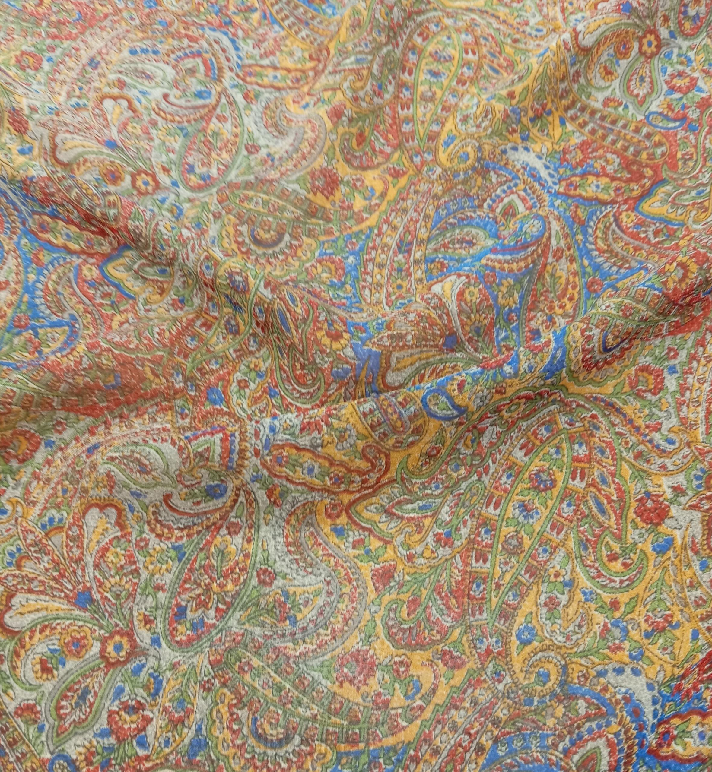 Printed Silk Georgette – PS 1571-1 - 100% Silk - 2 cols
