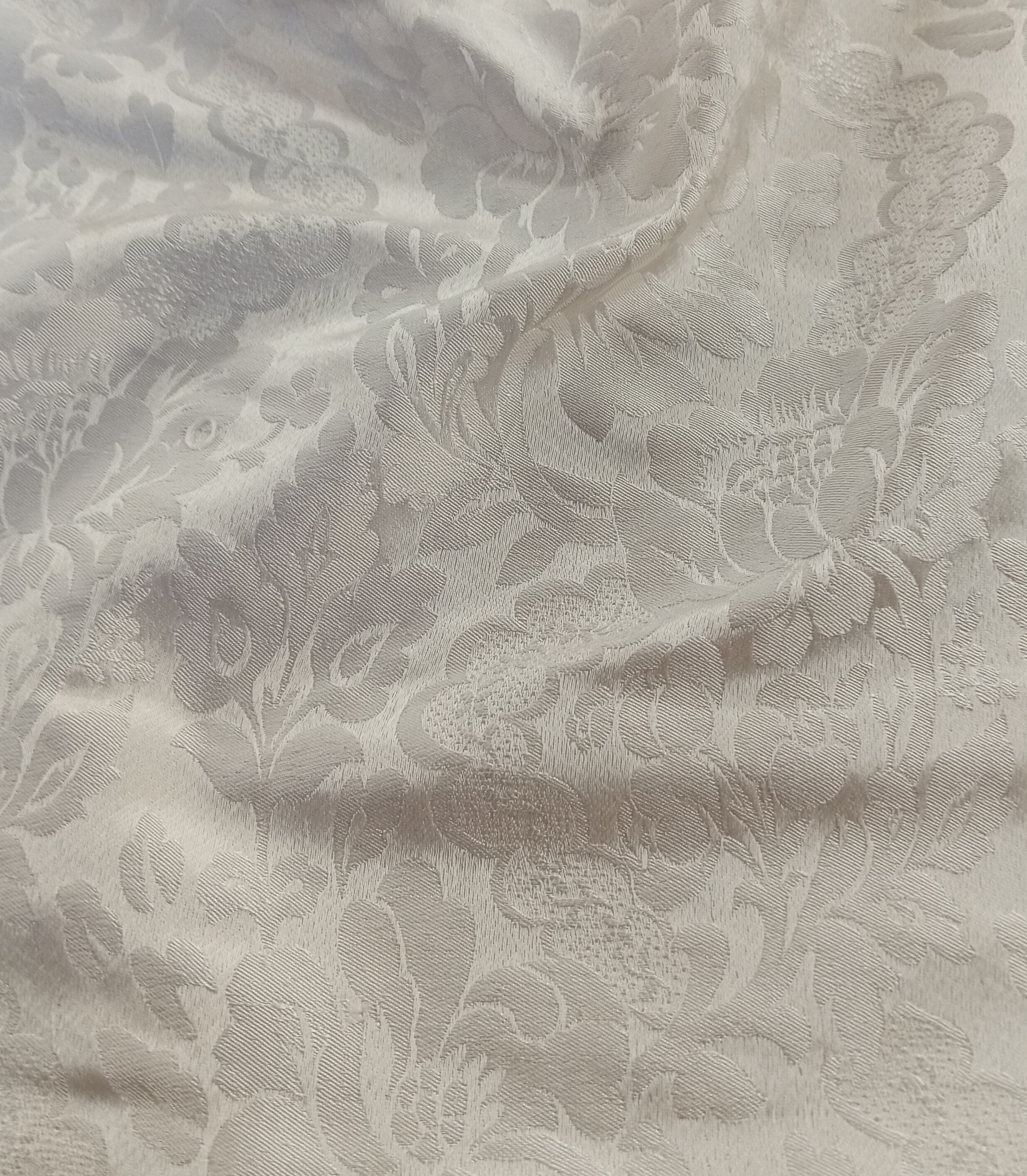Elizabeth Silk Jacquard - #971-SB1 Ivory- Silk 100% - 20 cols