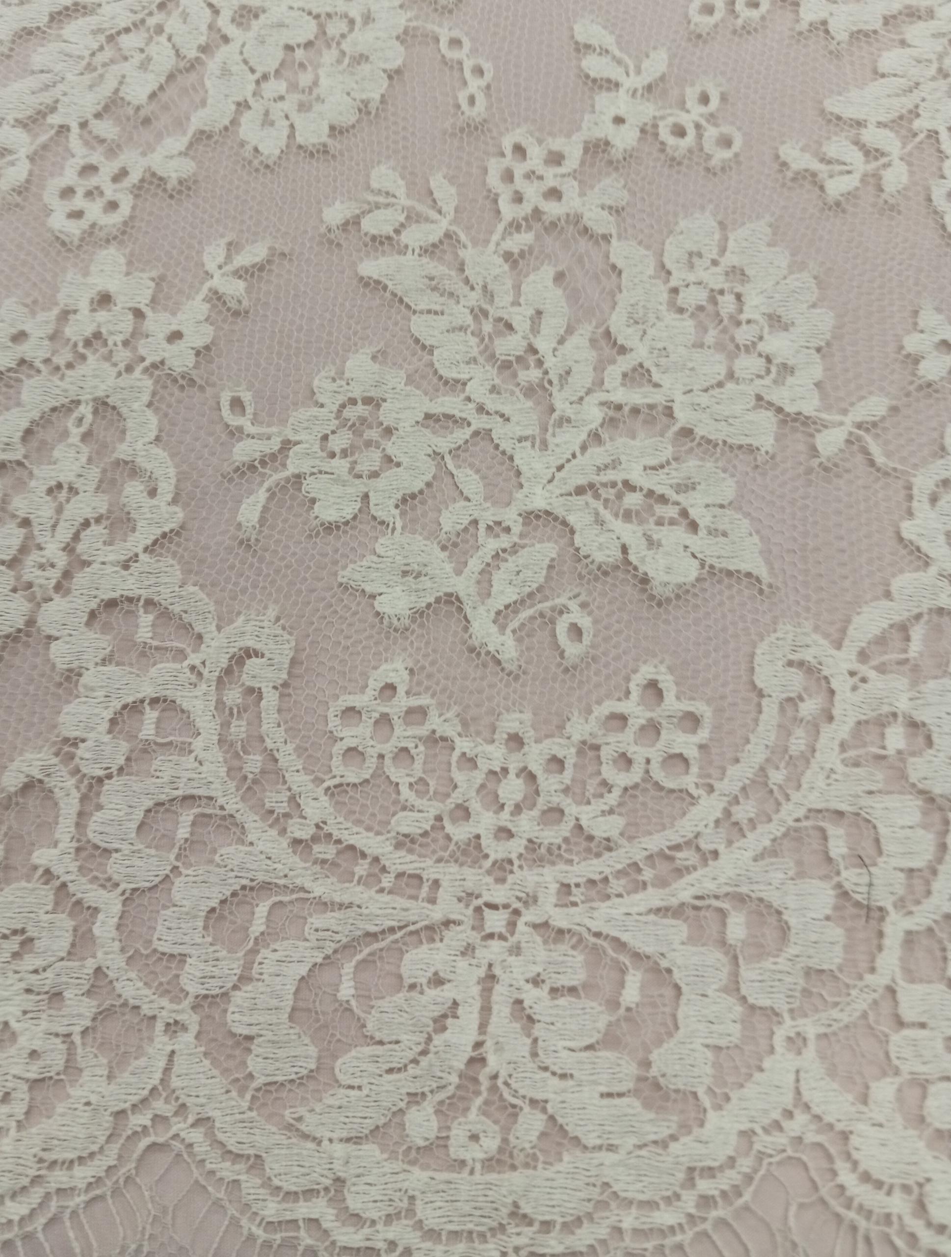 French Lace - Lace BL 3 - CO 75% + RA 25% - 1 cols