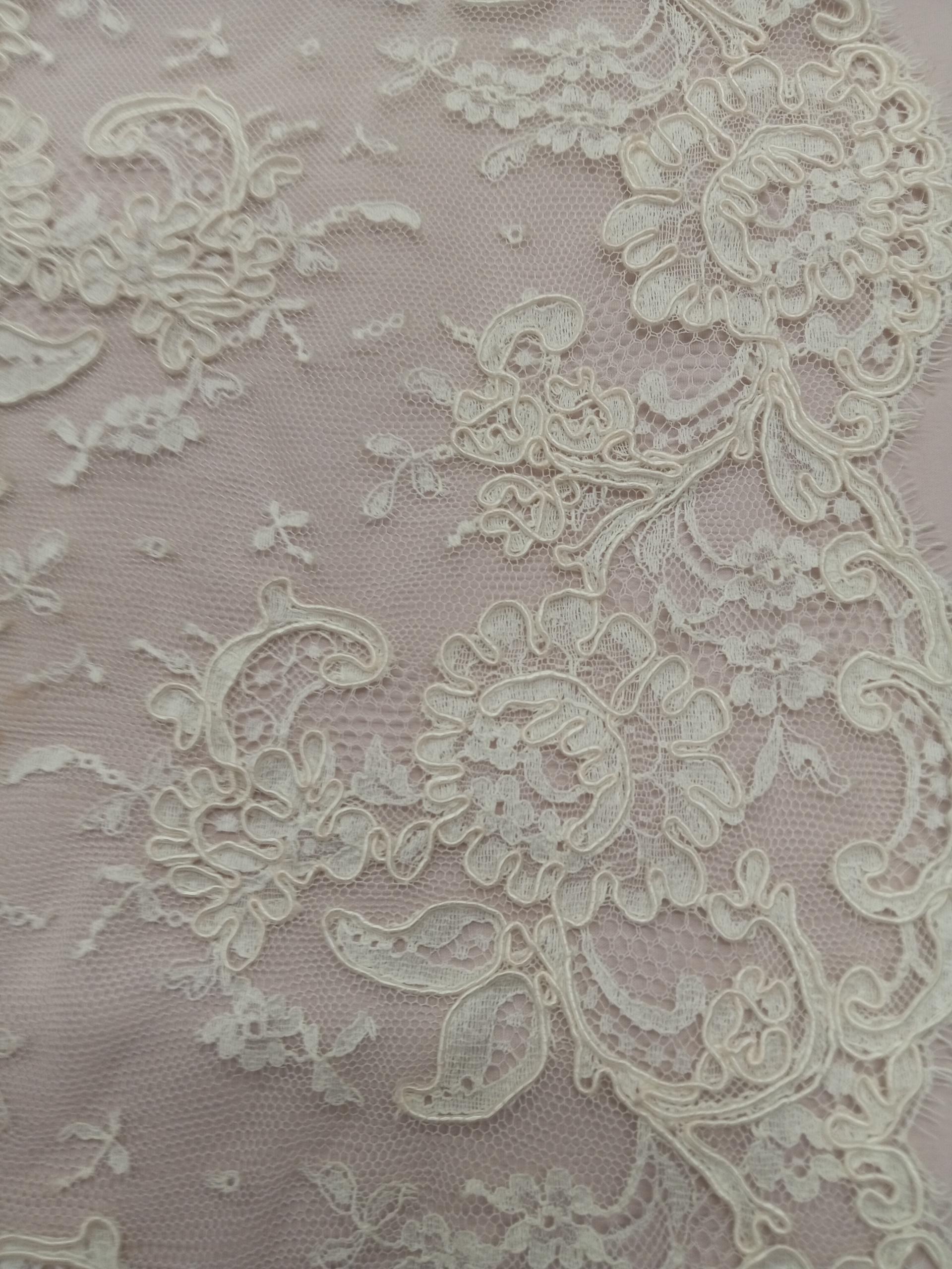 French Lace Border - Lace BL 6 - CO 40%+RA 4% + NY 20% - 1 Col