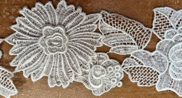 Applique Lace Border - Design Code Lace EL 1