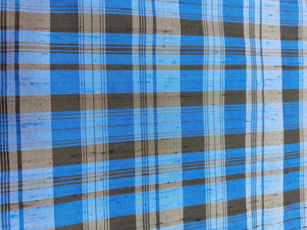 Tartan Silk Checks – TC 37 - 100% Silk - 112 cms