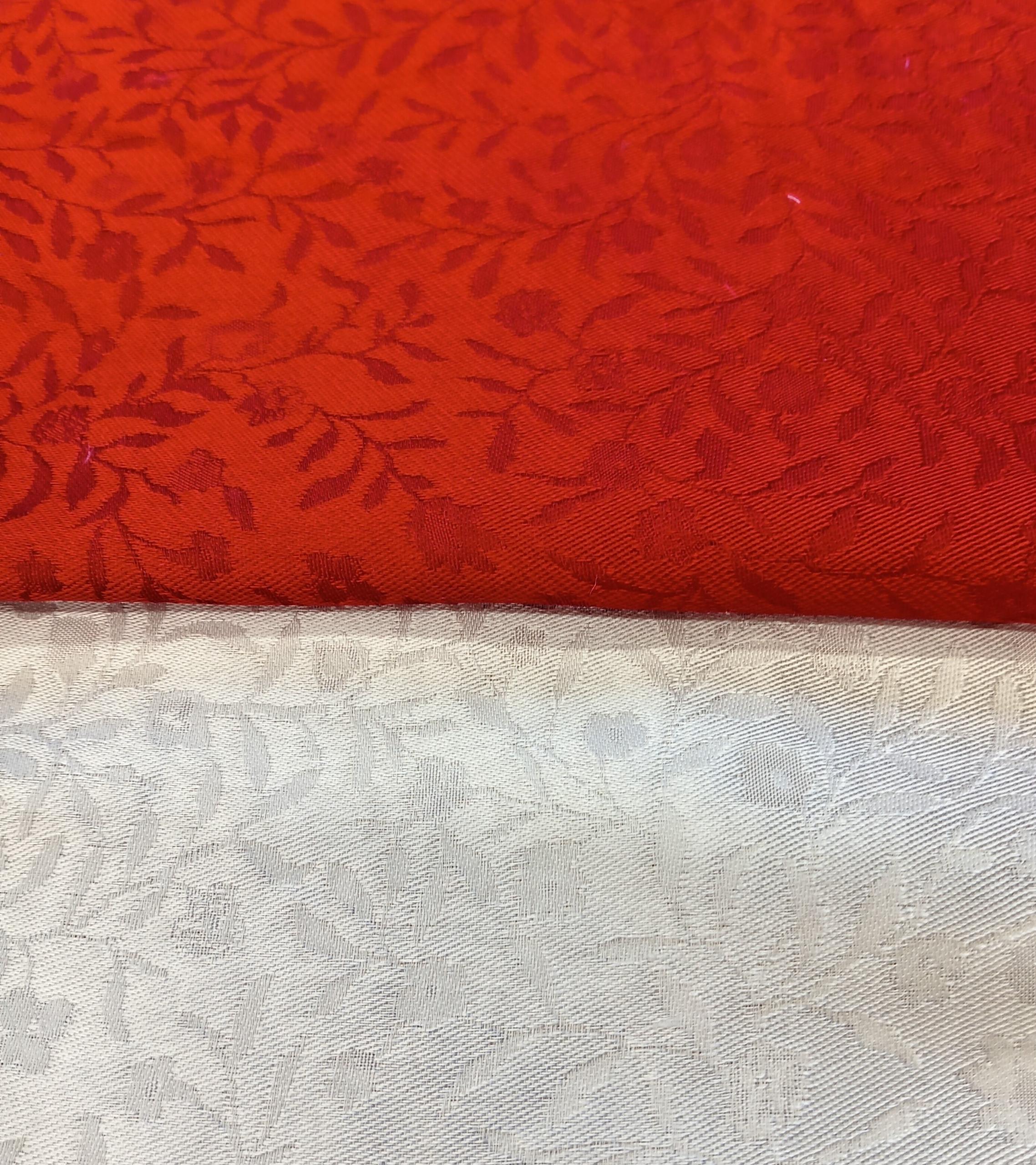 Leaf trail Jacquard – TJ-9413 - Silk 54% + Cotton 46% - 6 col