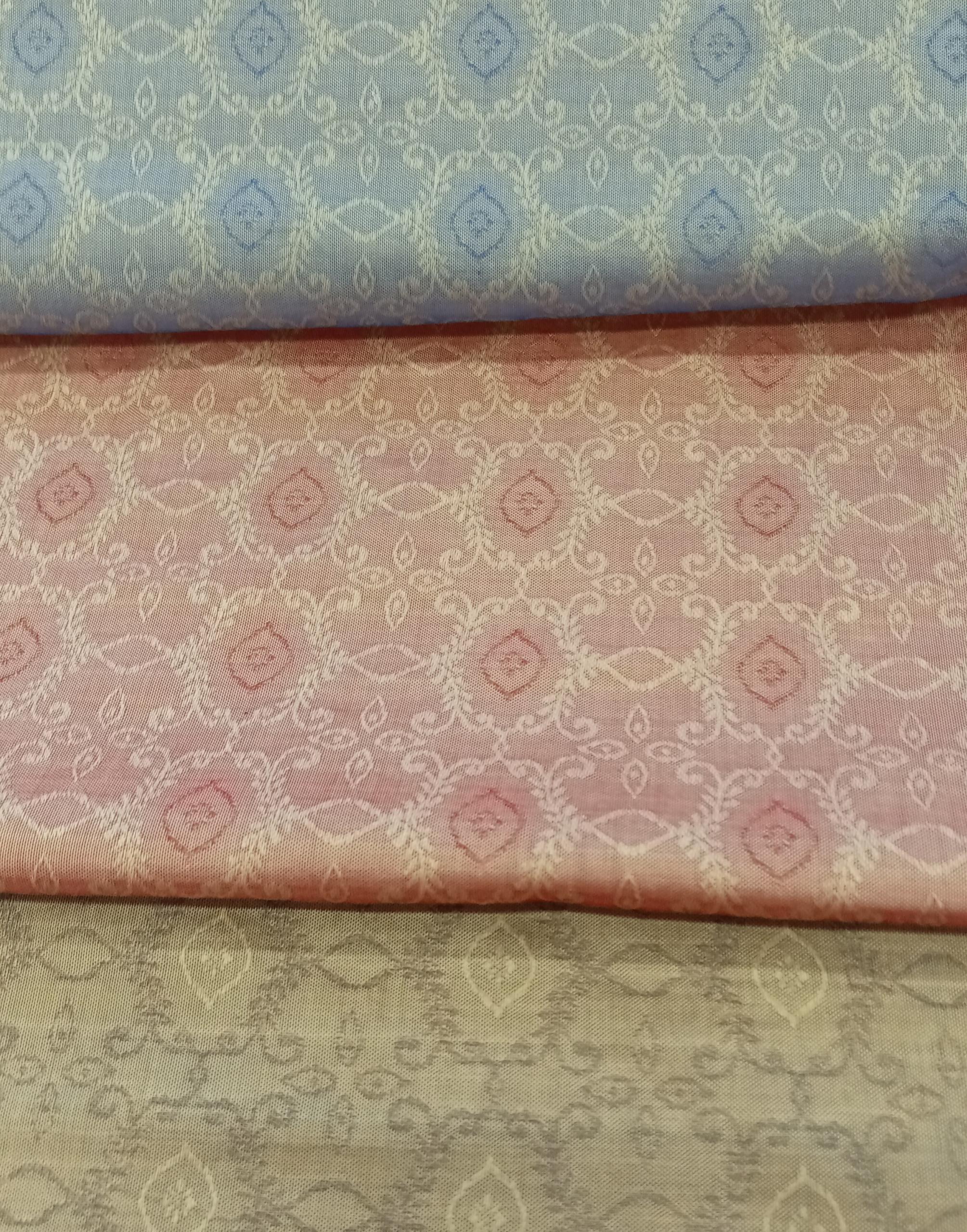 Diamond Jacquard - TJ-9908 - 100% Cotton - 3 cols - Jacquards & Brocades